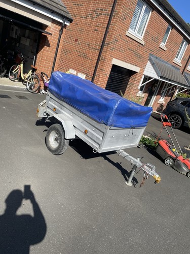 Metal camping trailer - metal, outdoor