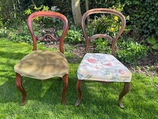 2x Victorian Balloon Back