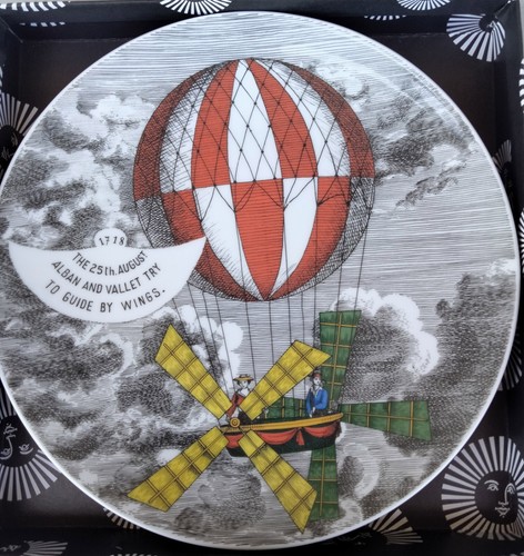 Fornasetti wall plate - fornasetti,