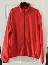 Peak Performance Mens GTEMPL J Golf Jacket Orange Lightweight Size XL