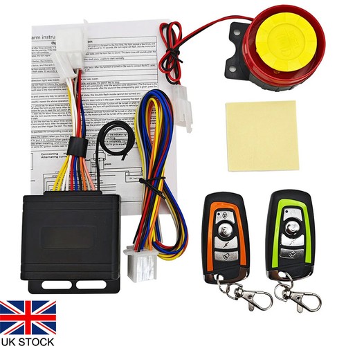 Motorcycle alarm system - alarm,