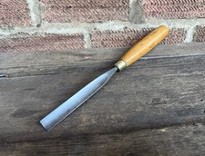 Vintage 5/8” Addis 10 Prize Medals Shallow Carving Wood Gouge Chisel Old Tool