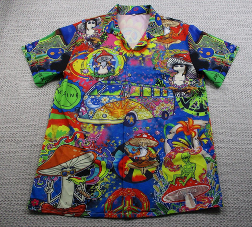 Psychedelic mushroom shirt - psychedelic,