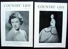 SCAMPSTON HALL. 2 Country Life magazines, 1954. Bet' Malton & Scarborough YORKSH