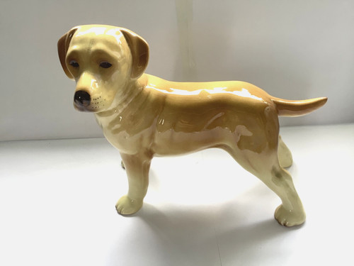 Vintage golden labrador - golden, large
