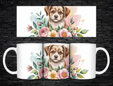 Watercolour Dog Mug 11oz