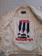 Mens Armani Leather Jacket 