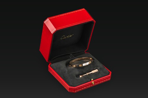 Cartier love classic 18ct rose - classic,