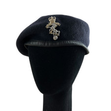 British Army Beret Navy Wool
