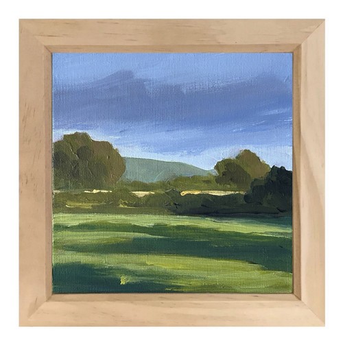 Framed original acrylic - framed,