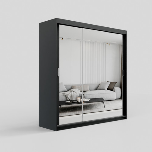 Modern sliding door wardrobe - sliding,