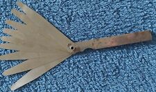 Vintage Duco Feeler Gauge Spark Plug Gap Tool