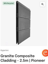 Granite Colour Composite Cladding - 2.5m | Pioneer CLEARANCE