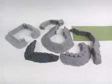 28 mm wargames 6 piece earthworks. ideal for trench crusade etc     847