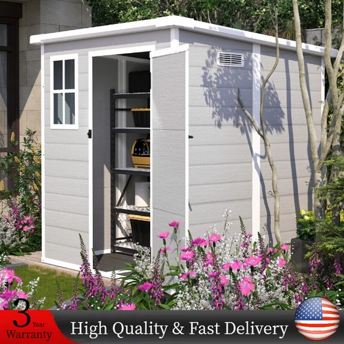 6x6ft storage shed waterproof - 6x6ft,