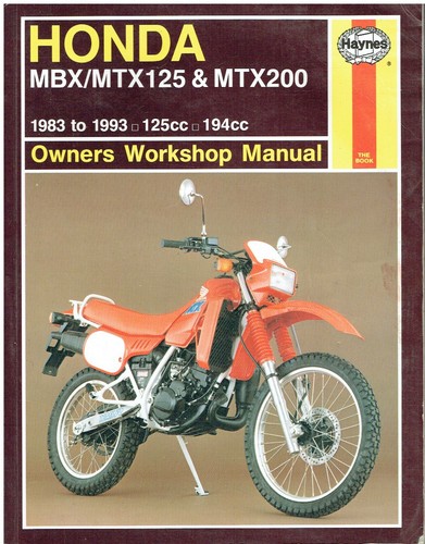 Honda mbx125f mtx125rw - honda,