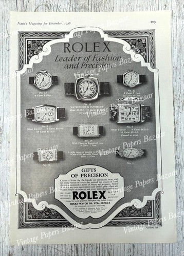 Rolex 1920s watch range - rolex,