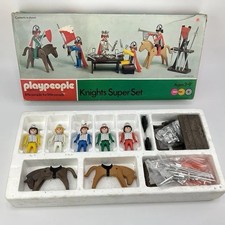 Vintage Playpeople knights set