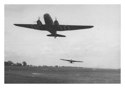 C47 horsa glider troop carrier - horsa,