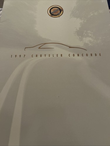 The chrysler concorde car - concorde,