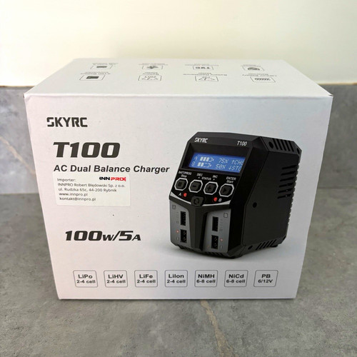 Skyrc t100 dual - ac, port