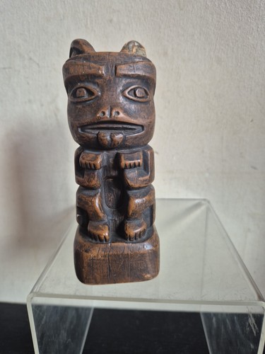 Zoomorphic fetish wooden - , totem