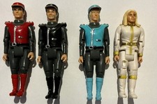 Captain Scarlett. 4 x Figures