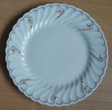 Wedgwood pink garland rimmed soup bowl 22 cm 8.75”bone china 