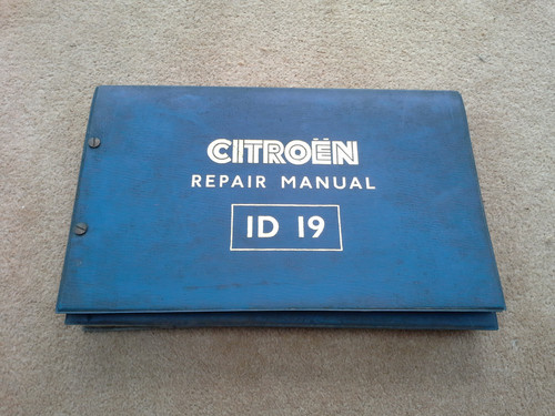 Citroen genuine factory - id, 19