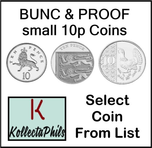 10p ten pence coins bunc - ten,