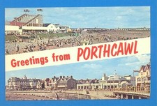 GREETINGS FROM PORTHCAWL.POSTCARD