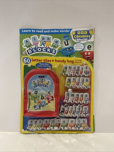Alphablocks magazine cbeebies - magazine,