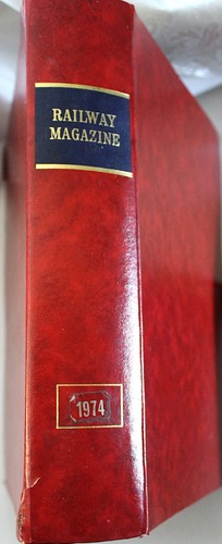 Railway magazine 1974 - railway,
