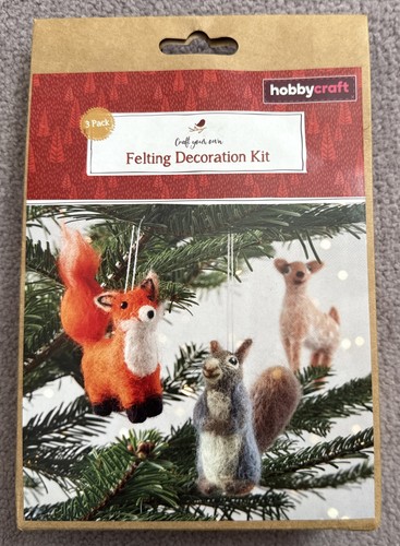 Hobbycraft felting christmas - felting,