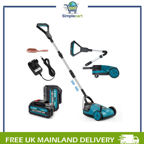 18v cordless small lawnmower - 18v,