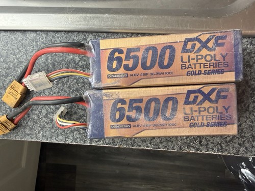 6500mah lipo batterys - 6500mah, 4s