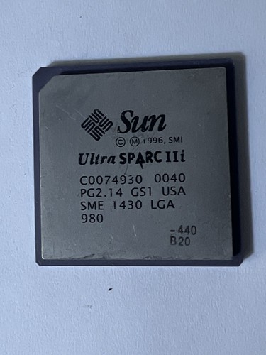 Sun microsystems ultrasparc - sun,