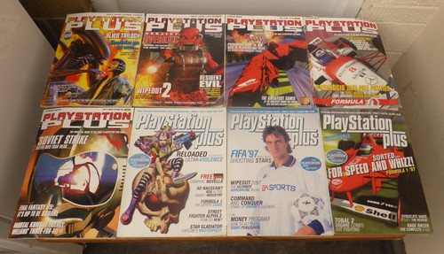 Playstation plus magazine - playstation, x