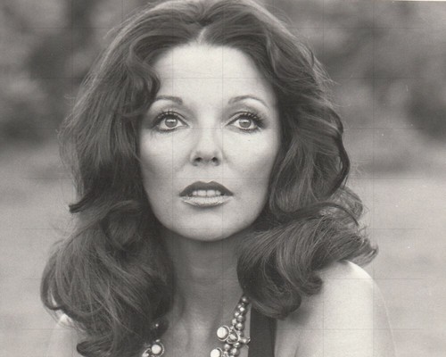 Joan collins 8 b w - collins, x