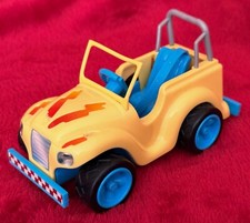 MATTEL BARBIE YELLOW JEEP CAR