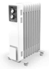 Dimplex OCR20 Electric Oil Filled Column Radiator 2kW Heater White 3 Settings
