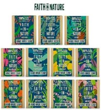 Faith In Nature Natural Soap Bar Restoring Vegan & Cruelty-free all Scent UK