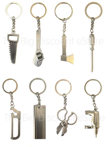 Work tools keyring metal - work,
