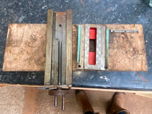 Portass lathe cross - portass, slide