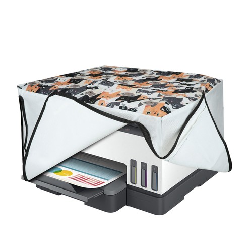 Linen printer cover compatible - printer,