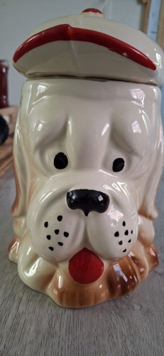 Ceramic biscuit barrel cute - barrel,