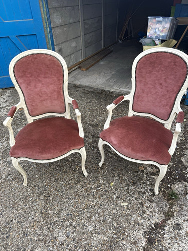 Set louis style dining - set, 2