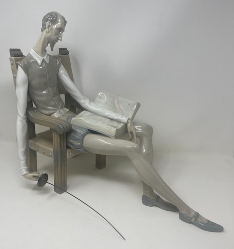 Lladro don quixote porcelain - don,