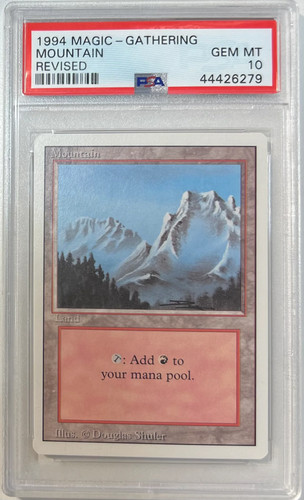 Mountain psa 1994 mtg - psa, 10
