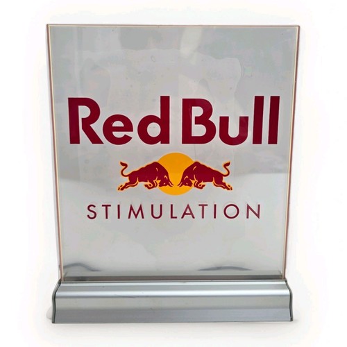 Red bull illuminated bar - red,